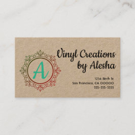 マンダラカラフルビジネスカーカスタマイズド – それ！ 名刺