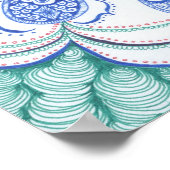 マンダラカラフルポスター。 ポスター (角)