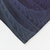 マンダラカラフルー打撃フラクタルアート万華鏡のように千変万化するパターン フリースブランケット (角)