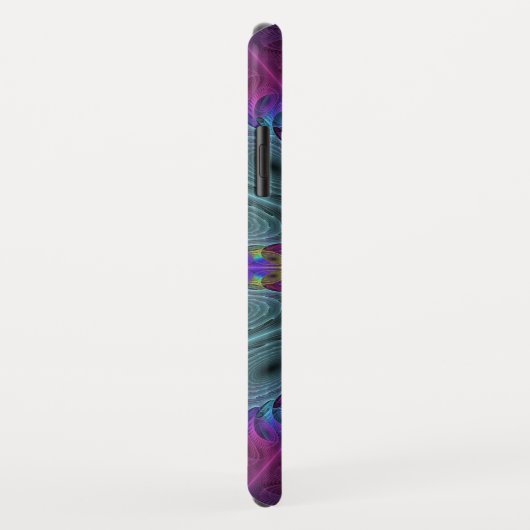 マンダラカラフルー打撃フラクタルアート万華鏡のように千変万化するパターン Case-Mate iPhoneケース (裏面/右)