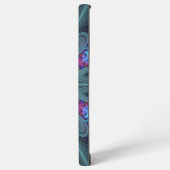 マンダラカラフルー打撃フラクタルアート万華鏡のように千変万化するパターン SAMSUNG GALAXYケース (左側面)