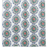 マンダラカラフル シャワーカーテン (正面)