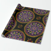 マンダラカラフル – ラッピング紙 ラッピングペーパー (アンロールド)