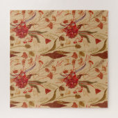 マンダラカラフル、ヴィンテージ民族パターン。 ジグソーパズル (横)