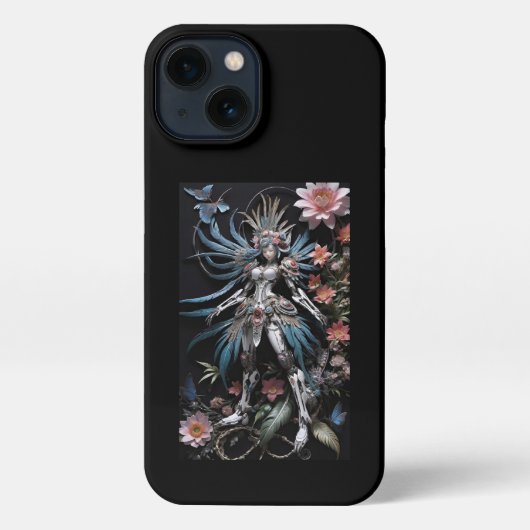 マンダラガール iPhoneケース (裏面)