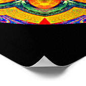 「マンダラキルト」水晶曼荼羅 ポスター (角)