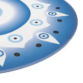 マンダラギリシャ邪悪なアイブルーホワイト カッティングボード (角)