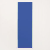 マンダラギリシャ邪悪な目のパターンブルーホワイト ヨガマット (裏面)