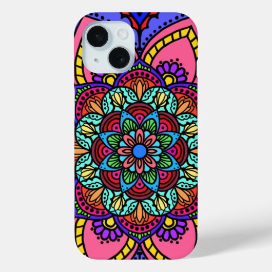 マンダラケースフォン Case-Mate iPhoneケース (裏面)