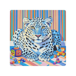 マンダラコンテンポラリーウォールアート メタルプリント