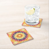 マンダラコースター スクエアペーパーコースター (インサイチュ)