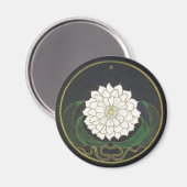 マンダラゴールデンフラワー マグネット (正面/裏面)
