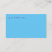 マンダラサイケデリックヒッピートリップ(幻覚体験)のようなカラースプラッシュ 名刺 (裏面)