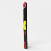 マンダラサイケデリックフラワーピンク黄色と緑 Case-Mate iPhoneケース (裏面/左)