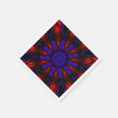 マンダラサウスウエスヒッパイボホシックボヘミア スタンダードカクテルナプキン (角)