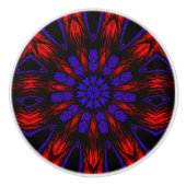 マンダラサウスウエスヒッパイボホシックボヘミア セラミックノブ (正面)