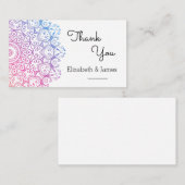 マンダラサンキューカード エンクロージャーカード (正面/裏面)