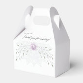 マンダラシンプルスの葉とピンクの蓮結婚蓮 フェイバーボックス (裏面サイド)