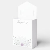 マンダラシンプルスの葉とピンクの蓮結婚蓮 フェイバーボックス (オープン)