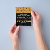 マンダラシンボルタトゥー&体ピアシングスタジオ チラシ (手)