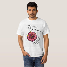 マンダラスがヒゲに出会うと魔法が起こる! Tシャツ