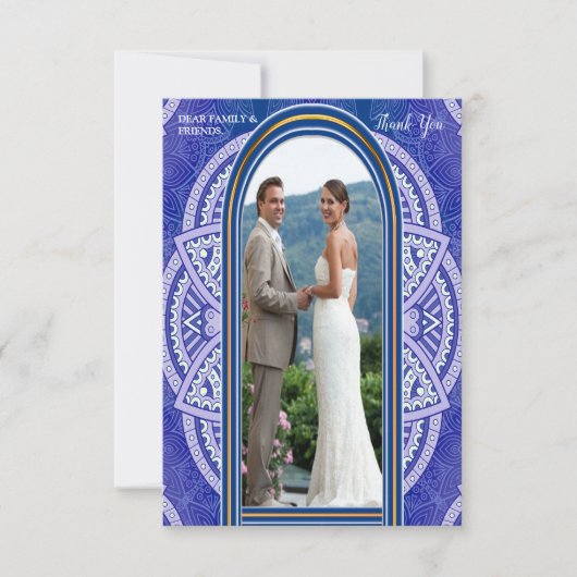 マンダラスイン混合オランダブルーサンキュー 出欠カード (正面)