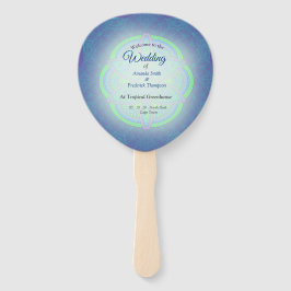 マンダラスイン混合オランダブルー ハンドファン