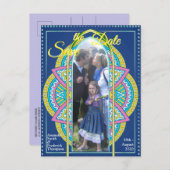 マンダラスイン混合オランダブルー 案内ポストカード (正面/裏面)