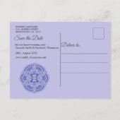 マンダラスイン混合オランダブルー 案内ポストカード (裏面)