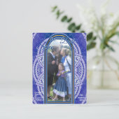 マンダラスイン混合オランダブルー 案内ポストカード (スタンド正面)