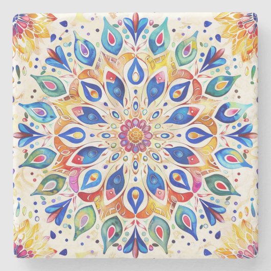 マンダラストーンコースター ストーンコースター (正面)