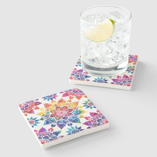 マンダラストーンコースター ストーンコースター (横)