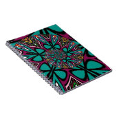 マンダラスパイラルデザイン ノートブック (右側)