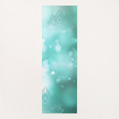 マンダラスパークルズターコイズ ヨガマット (正面)