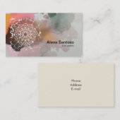 マンダラスビジネスカード 名刺 (正面/裏面)