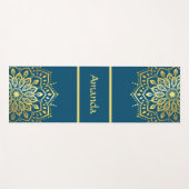 マンダラスピリチュアルジャーニーヨガマット ヨガマット (正面(横))