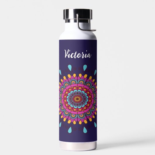 マンダラスペクトラムシンフォニー ウォーターボトル (左面)