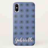 マンダラスレースインディアンオリエンタルパターン背景 Case-Mate iPhoneケース (裏面)