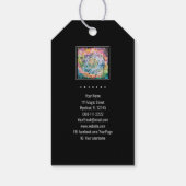 マンダラゼン霊気ヨガマッサージ神聖スピリチュアル ギフトタグ (裏面)