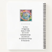 マンダラゼン霊気ヨガマッサージ神聖スピリチュアル ノートブック (裏面)