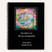 マンダラゼン霊気ヨガマッサージ神聖スピリチュアル ノートブック (正面)