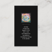 マンダラゼン霊気ヨガマッサージ神聖スピリチュアル 名刺 (裏面)