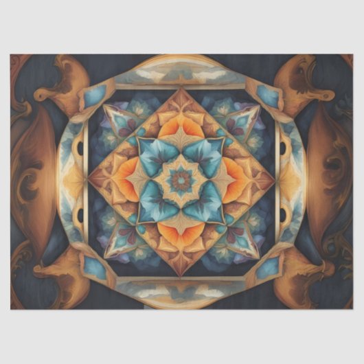 マンダラソフトカラーの切り離し 薄葉紙 (正面)