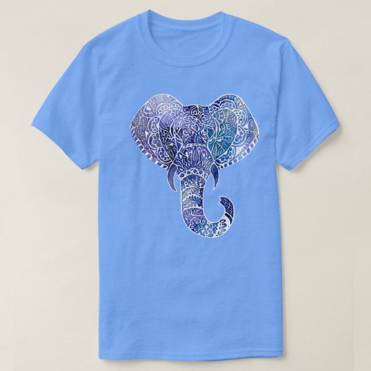 マンダラゾウ1 Tシャツ (デザイン正面)