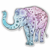 マンダラゾウ シール (正面)