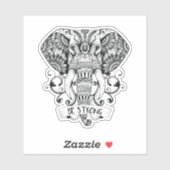 マンダラゾウ シール (シート)