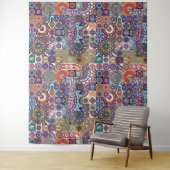 マンダラタイルパターン タペストリー (インサイチュ)