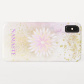 *~*マンダラダリアパステルラベンダーピーチAP2 Case-Mate iPhoneケース (裏面(横))