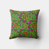 マンダラデザインインスペンタイムガーデンカラーズ クッション (裏面)