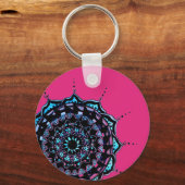 マンダラデザイン キーホルダー (正面)